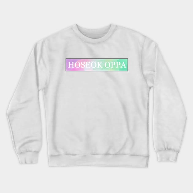 hoseok oppa Crewneck Sweatshirt by lr_venus